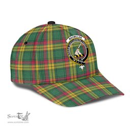 Scottish MacMillan Old Ancient Clan Tartan Tartan Cap - Crest Classic Scottish Plaid Tartan Plaid