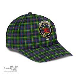 Scottish Farquharson Modern Clan Tartan Tartan Cap - Crest Classic Scottish Plaid Tartan Plaid