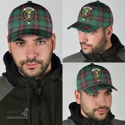 Scottish Chisholm Hunting Ancient Clan Tartan Tartan Cap - Crest Classic Scottish Plaid Tartan Plaid
