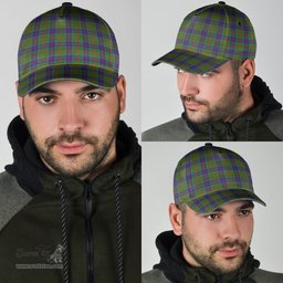 Scottish Stewart of Appin Hunting Modern Clan Tartan Tartan Cap - Classic Scottish Plaid Tartan Plaid