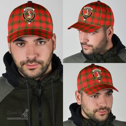Scottish MacQuarrie Modern Clan Tartan Tartan Cap - Crest Classic Scottish Plaid Tartan Plaid