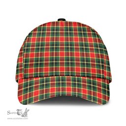 Scottish MacLachlan Hunting Modern Clan Tartan Tartan Cap - Classic Scottish Plaid Tartan Plaid