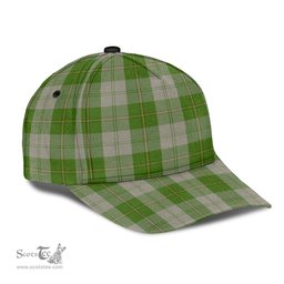 Scottish Cunningham Dress Green Dancers Clan Tartan Tartan Cap - Classic Scottish Plaid Tartan Plaid