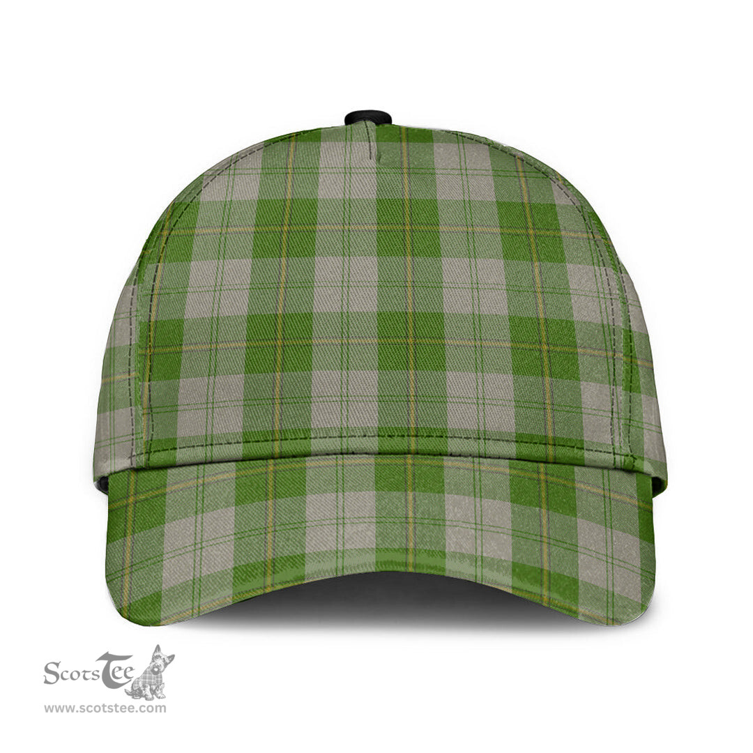 Scottish Cunningham Dress Green Dancers Clan Tartan Tartan Cap - Classic Scottish Plaid Tartan Plaid