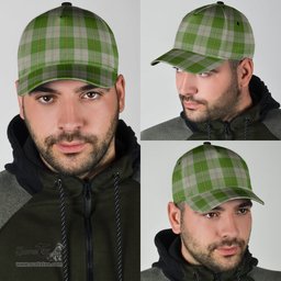 Scottish Cunningham Dress Green Dancers Clan Tartan Tartan Cap - Classic Scottish Plaid Tartan Plaid