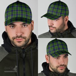 Scottish Campbell of Breadalbane Modern Clan Tartan Tartan Cap - Classic Scottish Plaid Tartan Plaid