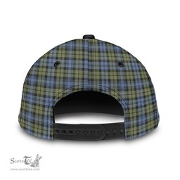 Scottish Campbell Faded Clan Tartan Tartan Cap - Classic Scottish Plaid Tartan Plaid