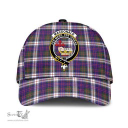 Scottish MacDonald Dress Modern Clan Tartan Tartan Cap - Crest Classic Scottish Plaid Tartan Plaid