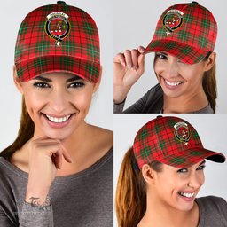 Scottish MacAulay Modern Clan Tartan Tartan Cap - Crest Classic Scottish Plaid Tartan Plaid