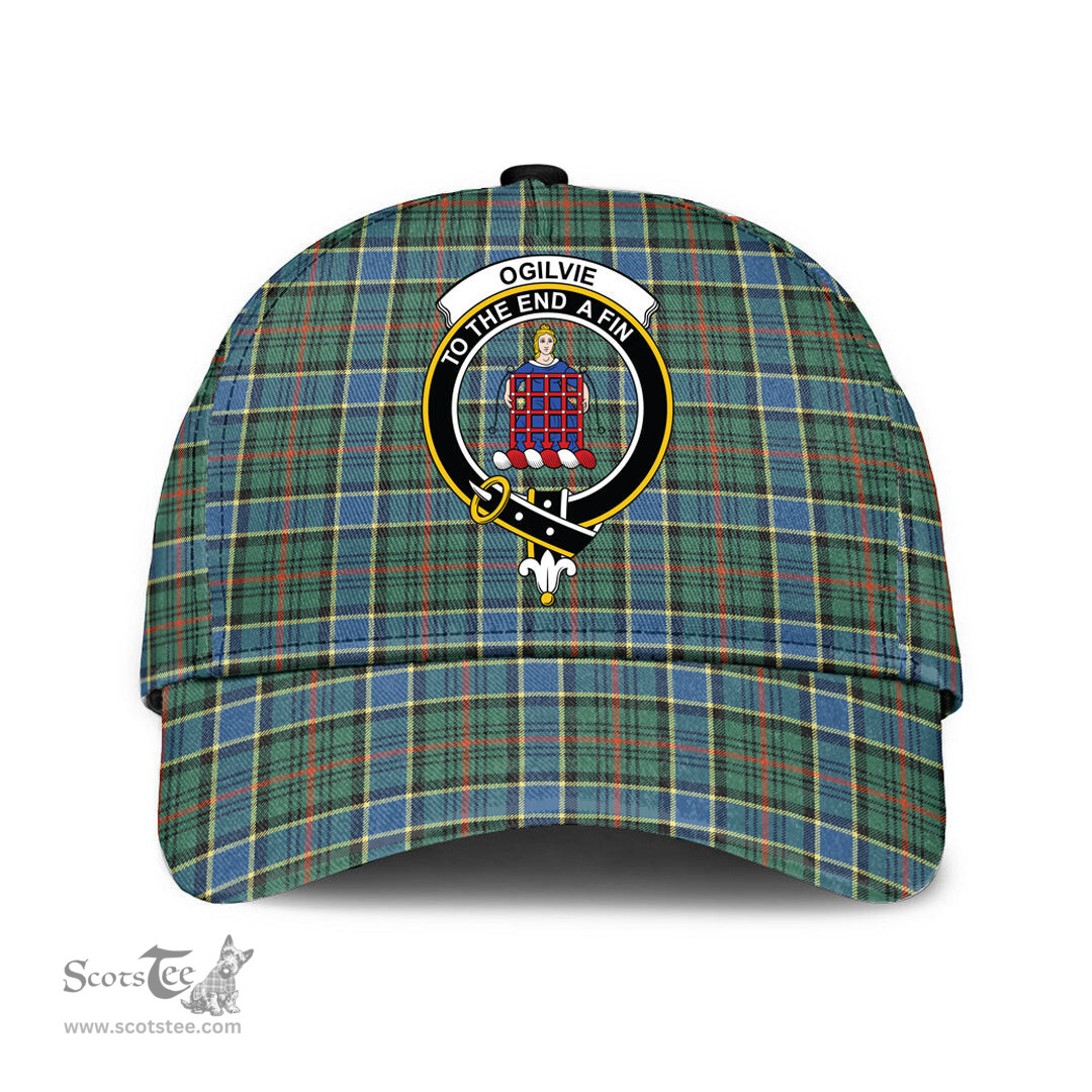 Scottish Ogilvie Hunting Ancient Clan Tartan Tartan Cap - Crest Classic Scottish Plaid Tartan Plaid