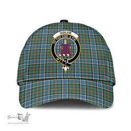 Scottish Ogilvie Hunting Ancient Clan Tartan Tartan Cap - Crest Classic Scottish Plaid Tartan Plaid