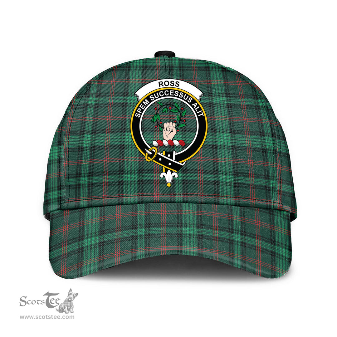 Scottish Ross Hunting Modern Clan Tartan Tartan Cap - Crest Classic Scottish Plaid Tartan Plaid