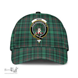 Scottish Ross Hunting Modern Clan Tartan Tartan Cap - Crest Classic Scottish Plaid Tartan Plaid