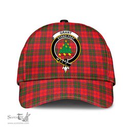 Scottish Grant Modern Clan Tartan Tartan Cap - Crest Classic Scottish Plaid Tartan Plaid