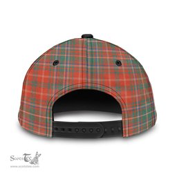 Scottish MacDougall Ancient Clan Tartan Tartan Cap - Crest Classic Scottish Plaid Tartan Plaid