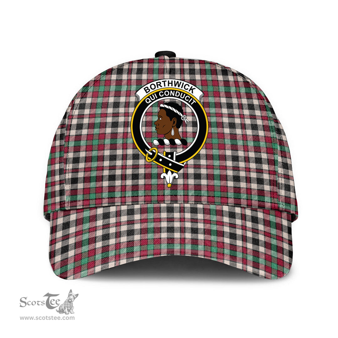 Scottish Borthwick Dress Ancient Clan Tartan Tartan Cap - Crest Classic Scottish Plaid Tartan Plaid