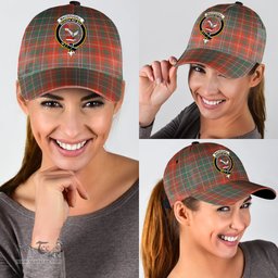 Scottish MacDougall Ancient Clan Tartan Tartan Cap - Crest Classic Scottish Plaid Tartan Plaid
