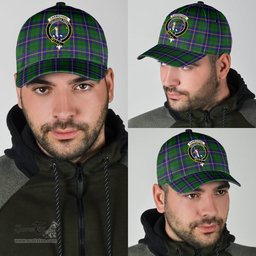 Scottish Carmichael Modern Clan Tartan Tartan Cap - Crest Classic Scottish Plaid Tartan Plaid