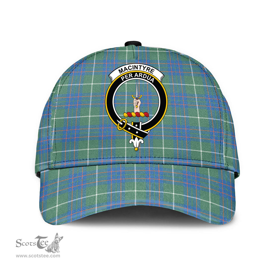 Scottish MacIntyre Hunting Ancient Clan Tartan Tartan Cap - Crest Classic Scottish Plaid Tartan Plaid