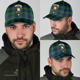 Scottish Oliphant Modern Clan Tartan Tartan Cap - Crest Classic Scottish Plaid Tartan Plaid