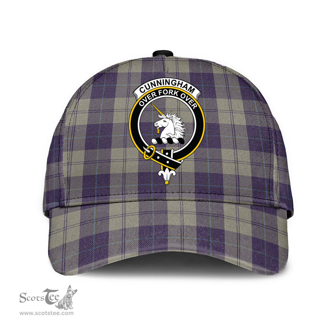 Scottish Cunningham Dress Blue Dancers Clan Tartan Tartan Cap - Crest Classic Scottish Plaid Tartan Plaid
