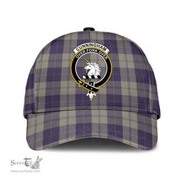 Scottish Cunningham Dress Blue Dancers Clan Tartan Tartan Cap - Crest Classic Scottish Plaid Tartan Plaid