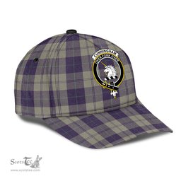 Scottish Cunningham Dress Blue Dancers Clan Tartan Tartan Cap - Crest Classic Scottish Plaid Tartan Plaid