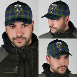 Scottish Gunn Modern Clan Tartan Tartan Cap - Crest Classic Scottish Plaid Tartan Plaid