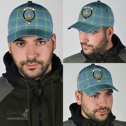 Scottish MacIntyre Hunting Ancient Clan Tartan Tartan Cap - Crest Classic Scottish Plaid Tartan Plaid