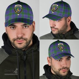 Scottish Strachan Clan Tartan Tartan Cap - Crest Classic Scottish Plaid Tartan Plaid