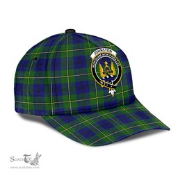 Scottish Johnston Modern Clan Tartan Tartan Cap - Crest Classic Scottish Plaid Tartan Plaid