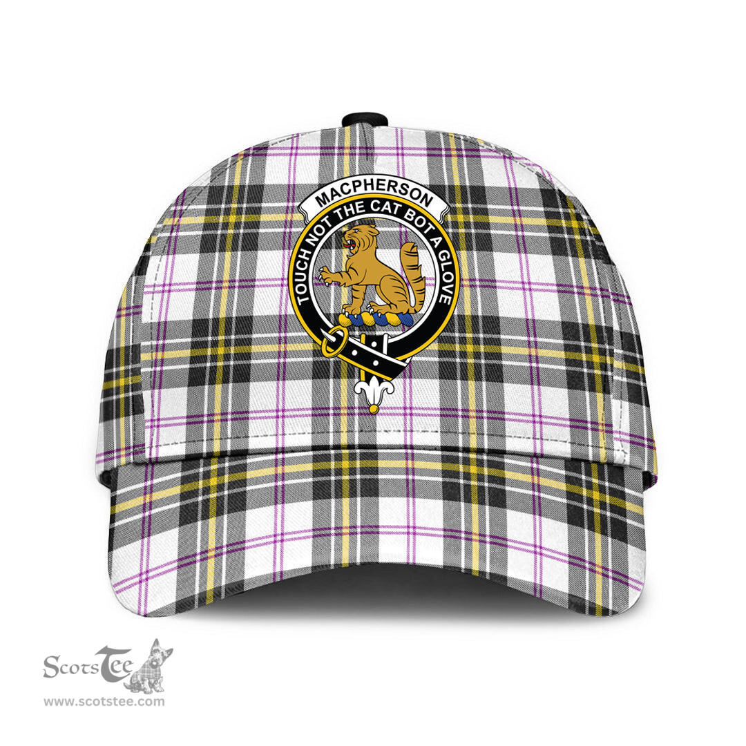 Scottish MacPherson Dress Modern Clan Tartan Tartan Cap - Crest Classic Scottish Plaid Tartan Plaid