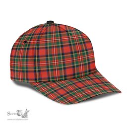 Scottish Stewart Royal Modern Clan Tartan Tartan Cap - Classic Scottish Plaid Tartan Plaid