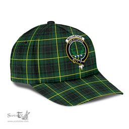 Scottish MacArthur Modern Clan Tartan Tartan Cap - Crest Classic Scottish Plaid Tartan Plaid