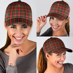 Scottish Stewart Royal Modern Clan Tartan Tartan Cap - Classic Scottish Plaid Tartan Plaid