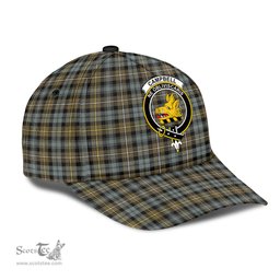 Scottish Campbell Argyll Weathered Clan Tartan Tartan Cap - Crest Classic Scottish Plaid Tartan Plaid