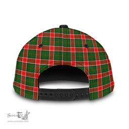 Scottish Pollock Modern Clan Tartan Tartan Cap - Crest Classic Scottish Plaid Tartan Plaid