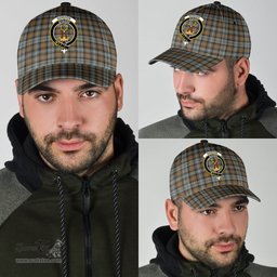 Scottish Gordon Weathered Clan Tartan Tartan Cap - Crest Classic Scottish Plaid Tartan Plaid