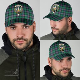 Scottish Urquhart Broad Red Ancient Clan Tartan Tartan Cap - Crest Classic Scottish Plaid Tartan Plaid