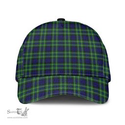Scottish MacNeil of Colonsay Modern Clan Tartan Tartan Cap - Classic Scottish Plaid Tartan Plaid