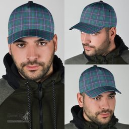 Scottish Douglas Modern Clan Tartan Tartan Cap - Classic Scottish Plaid Tartan Plaid
