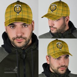 Scottish Houston Clan Tartan Tartan Cap - Crest Classic Scottish Plaid Tartan Plaid