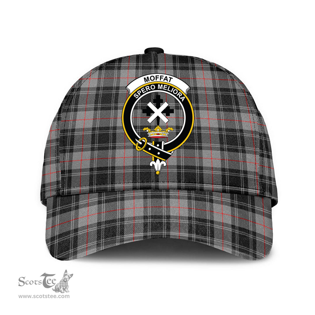 Scottish Moffat Modern Clan Tartan Tartan Cap - Crest Classic Scottish Plaid Tartan Plaid