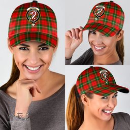 Scottish Lennox Modern Clan Tartan Tartan Cap - Crest Classic Scottish Plaid Tartan Plaid