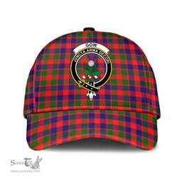 Scottish Gow Modern Clan Tartan Tartan Cap - Crest Classic Scottish Plaid Tartan Plaid