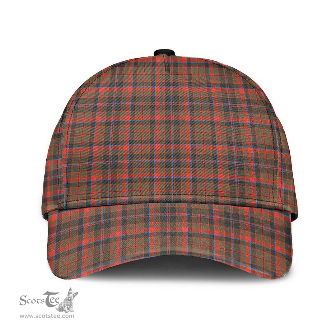 Scottish Cumming Hunting Weathered Clan Tartan Tartan Cap - Classic Scottish Plaid Tartan Plaid