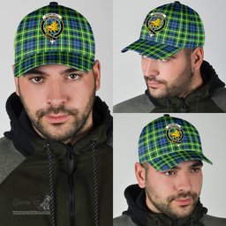 Scottish Campbell of Breadalbane Ancient Clan Tartan Tartan Cap - Crest Classic Scottish Plaid Tartan Plaid