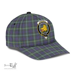 Scottish Campbell Argyll Modern Clan Tartan Tartan Cap - Crest Classic Scottish Plaid Tartan Plaid
