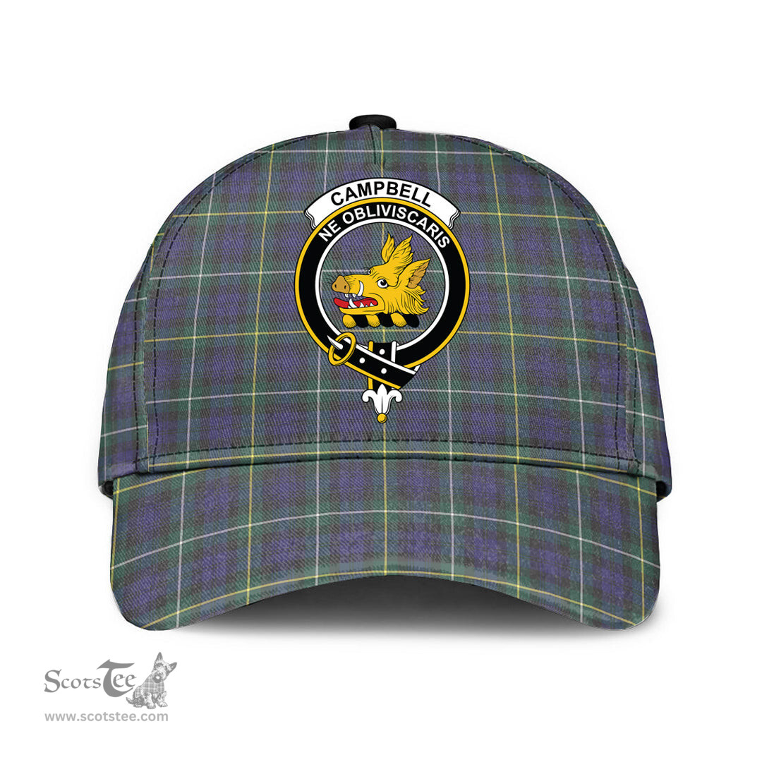 Scottish Campbell Argyll Modern Clan Tartan Tartan Cap - Crest Classic Scottish Plaid Tartan Plaid