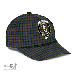 Scottish Murray of Atholl Modern Clan Tartan Tartan Cap - Crest Classic Scottish Plaid Tartan Plaid